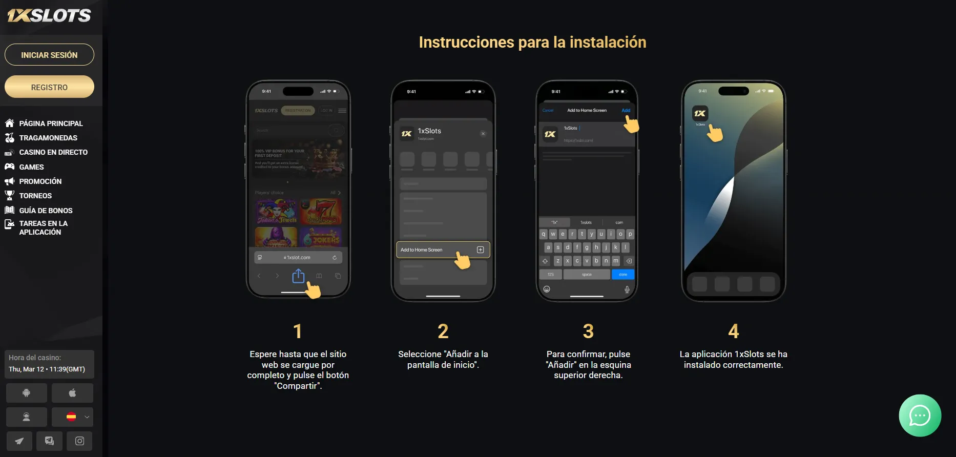Cómo instalar la PWA en iPhone